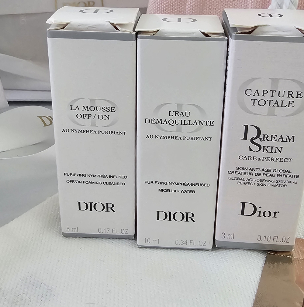 NWOT Christian Dior Pink Drawstring Bundle - Picture 3 of 5